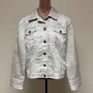 Chico's gold Jean Jacket for Women